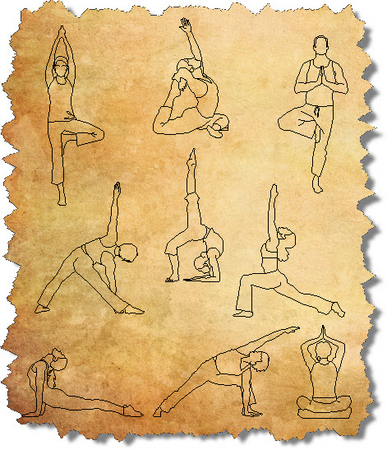 CAD Yoga Poses